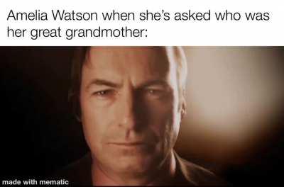 Hint she probably wasn’t the greatest of people