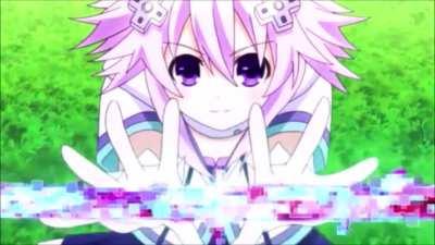 What i think Neptune's cinematic splash screen could like (updated) someone commented on my post saying breaks the fourth wall would be better so i decided updated it