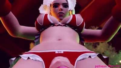 POV Of Sucking Futa Ashe (NeonSin) [Overwatch]