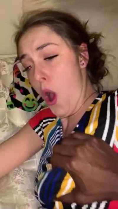 Black Dude Smashes Tiny White Slut's Pussy