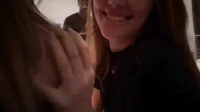 Playing With Liya's Boobs