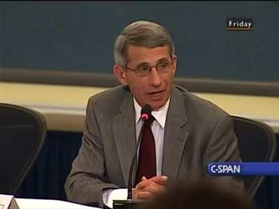 This was Fauci on Dec 11, 2009. Covid is the best thing that ever happened to him. The chance to fulfill a life long ambition. @USMortality