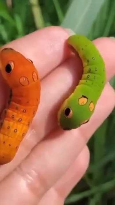 Emojimons ..Like tiny snakes with a blep