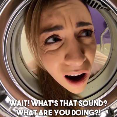 Mom Gets Stuck in Washing Machine