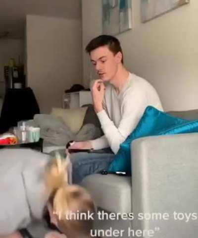 This sub needs a post. I thought this was funny...and sad. But also awkward. I'll delete later since it doesn't fit the sub.