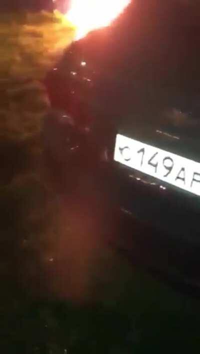 if your having a hard time starting fire on coal , jst pour some petrol