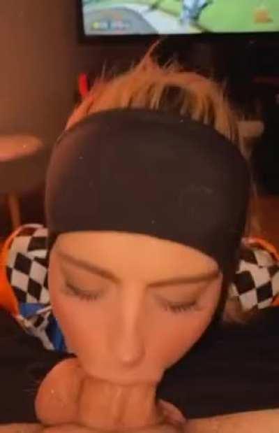 Guess she really needed the car.