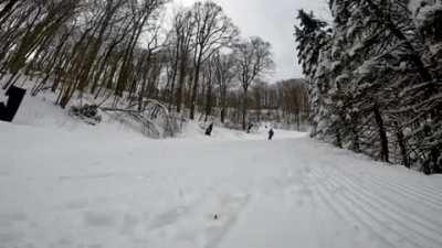 During a news report, no one can hear you scream