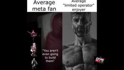 Average meta fan vs Average limited op enjoyer