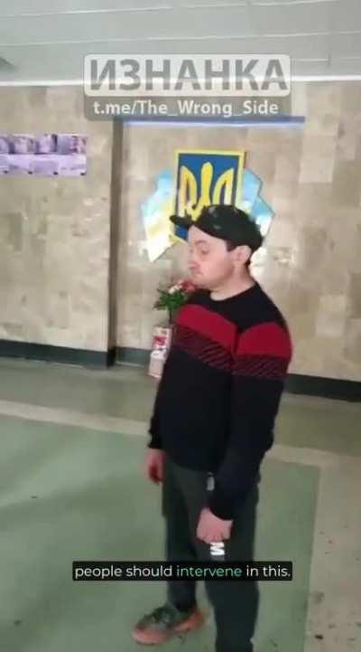 ru pov: Military officers in Vinnytsia served a military summon to a mentally disabled man after doctors assessed him as fit for service.