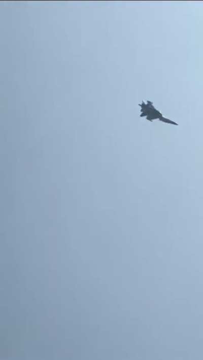 Spotted Su 30mki  from my terrace ( Rewa M.P.)