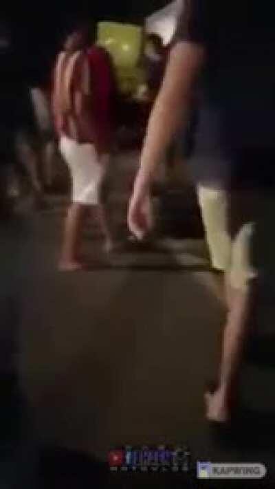 WCGW Dancing in the street.