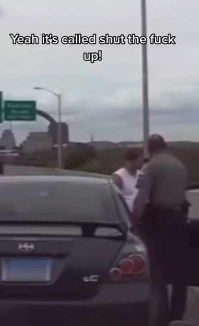 Bill Burr pulls someone over