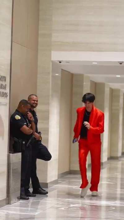 Cops get hit by, cops get struck by, a smooth criminal