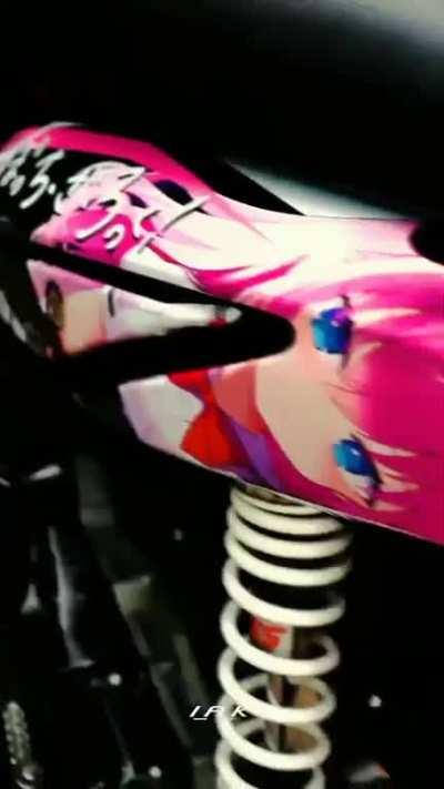 Bocchi the motorcycle