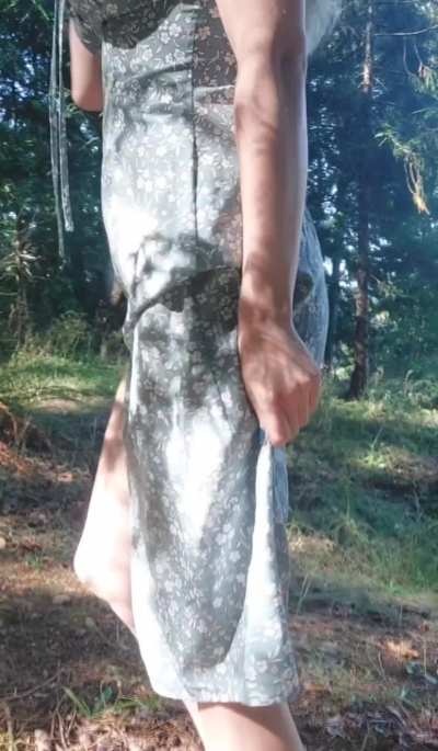 Cheeky in the forest