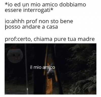 Ahhh che male prof, non ce la faccio più