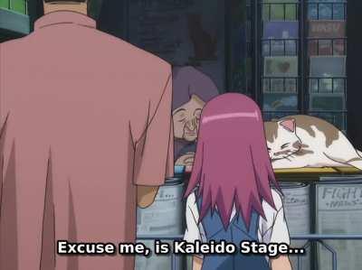 Baggage theft gone wrong [Kaleido Star]