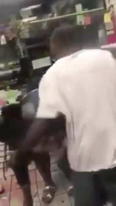 They went from arguing to fist fighting then did a sexual thing and then we went back to fist fighting