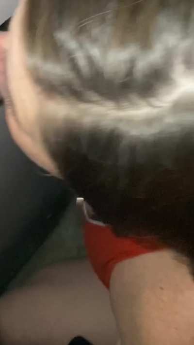 Back in Florida and my happy place with two cocks and some amazing cum