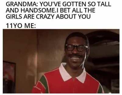 She really used to hype me up.