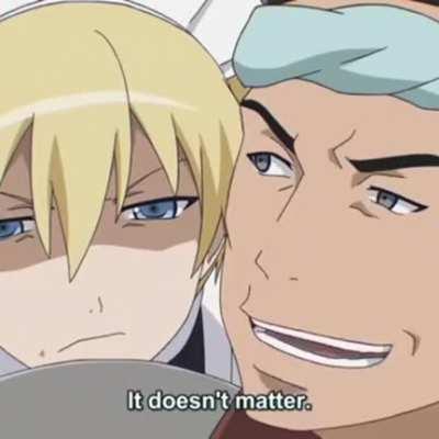 “it doesn’t matter”