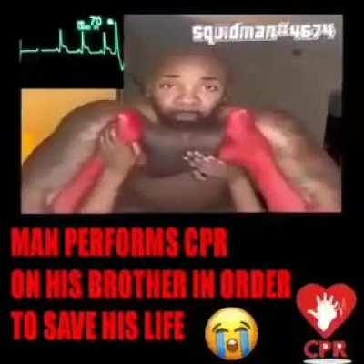 king out here saving lives 👑👑