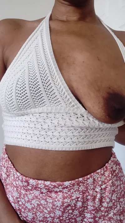 I would love to feel your hands on my tits