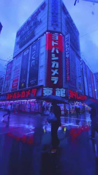 Neon + Rain aesthetic