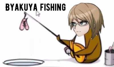 Byakuya do be fishin doe