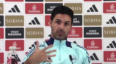 Arteta on training and recovery earlier this season