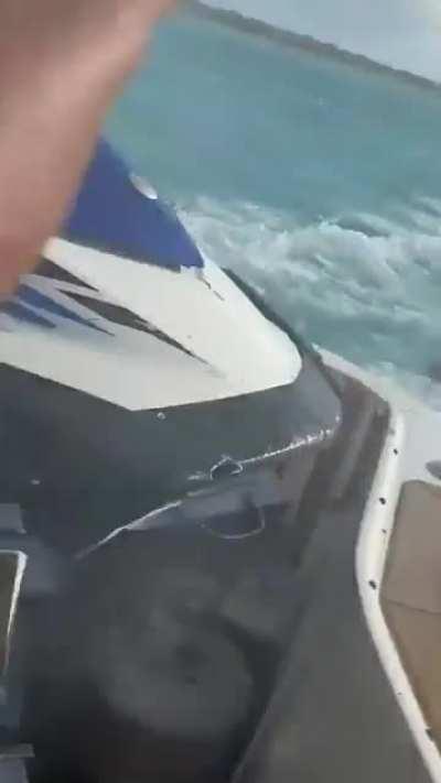 HMFT after I slam head first into a boat