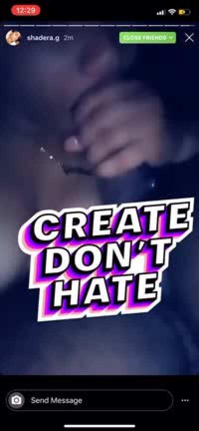 @1shaderag or some shit she deleted her gram if you from philly you know who I’m talking about