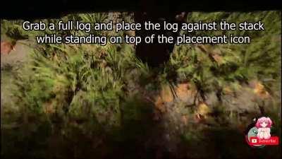 This infinite log glitch is going to save me so much time, Credit: Phobe11