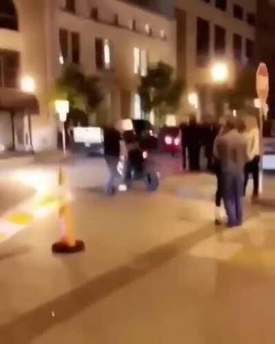 Don't touch his bike 🤷