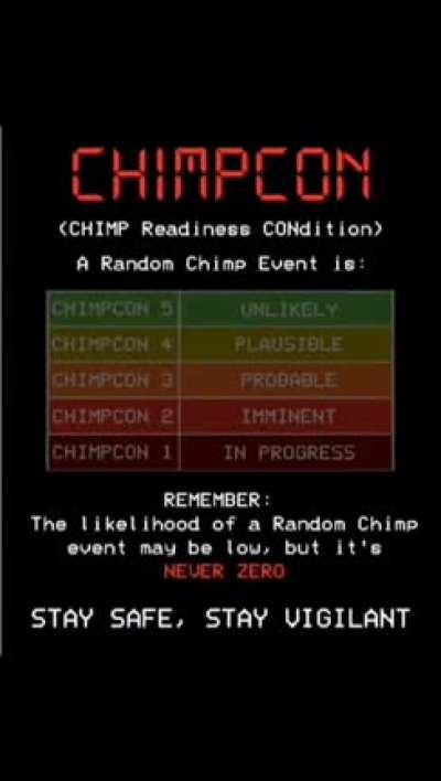 RANDOM CHIMP EVENT