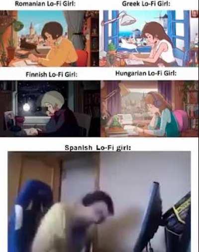 Spanish Lo-Fi girl: