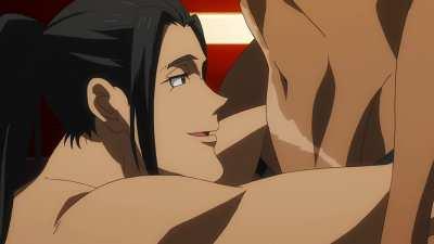 Belly kiss after sex [Gundam Iron-Blooded Orphans]