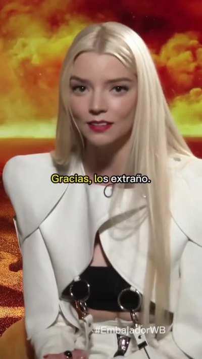 Anya Taylor Joy se muere de ganas por laburar en un proyecto audiovisual argentino