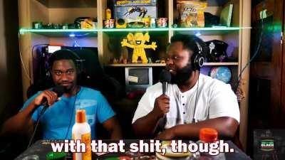 My homie thinks I get laid because I have a big ass. WRONG. (My Black Friends Podcast) Link to channel in comments.