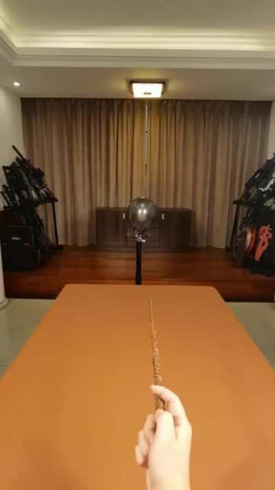 This Harry Potter wand that shoots fire...