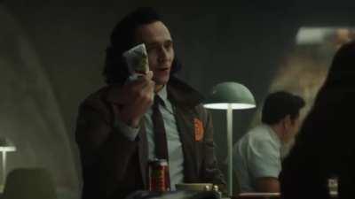 Loki convinces Mobius.