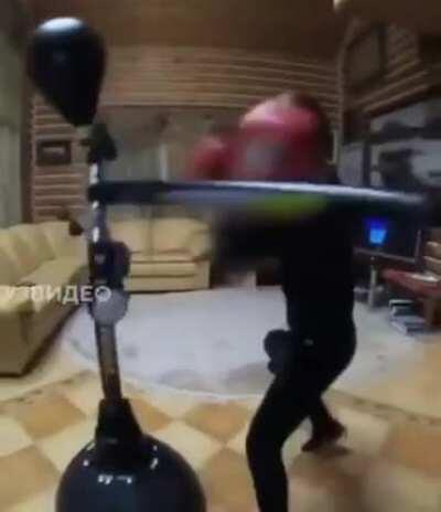 The Camera moves to keep the action centered and to avoid getting smacked!