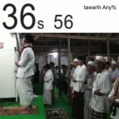speedrun tarawih