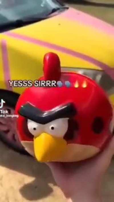 The fact the it didn't make a dent on that car.