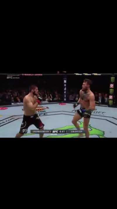 Good moment in the khabib vs Mcgregor fight?.