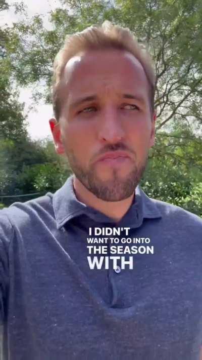 Kane's farewell message to the fans