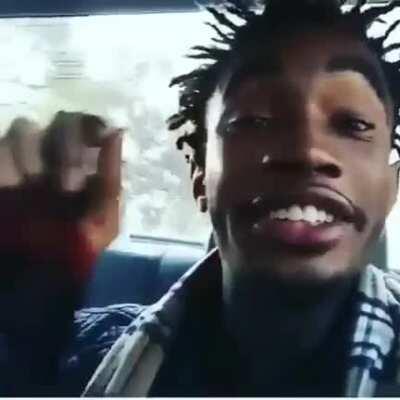 they gave this nigga shrek piss, sip green lean nd you gon turn into a zombie, (props to my nigga jayden for this video)