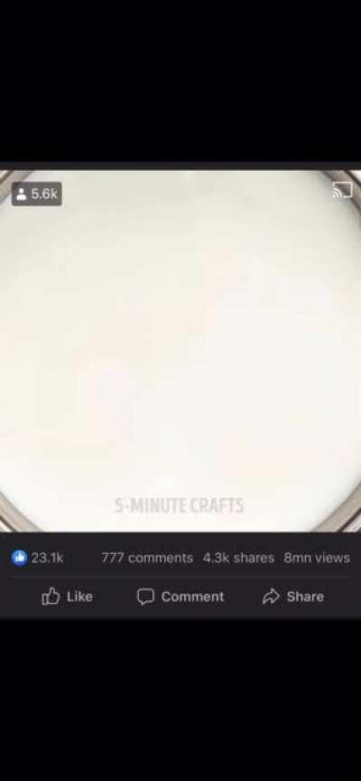 Some expired lumpy milk on toast for you all