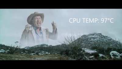 When you try to play VR on your 1050Ti laptop